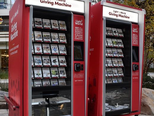 Giving Machines · charity vending machines